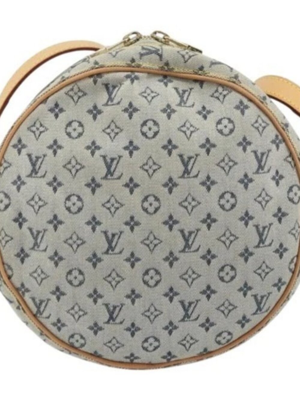 LOUIS VUITTON Monogram Mini Jeanne GM Shoulder Bag Blue M92000 LV Auth BA9672 - Picture 2 of 16